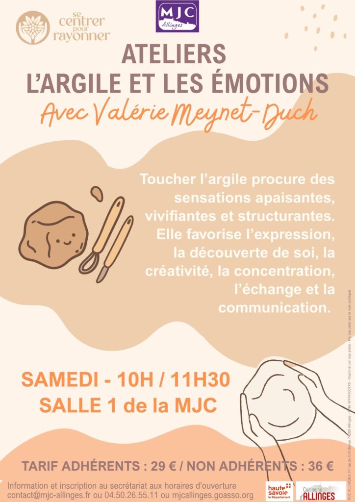 atelier argile allinges 2026-2027