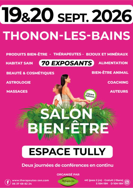 salon bien etre Thonon Septembre 2026